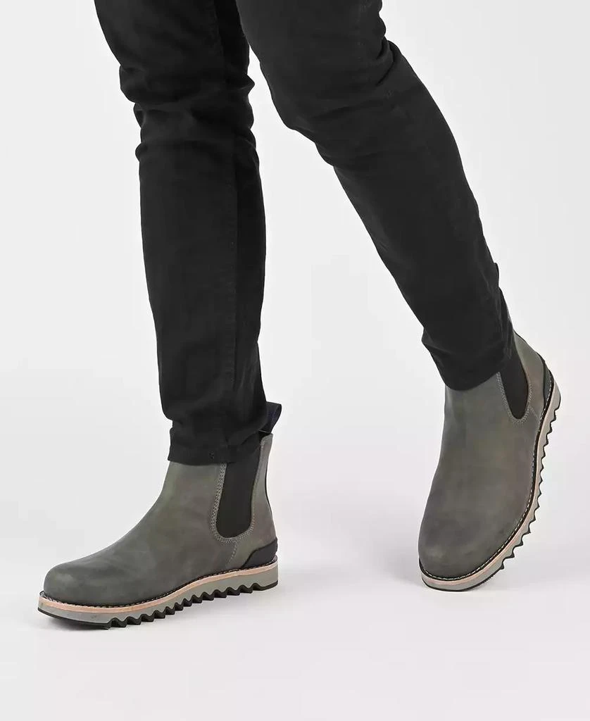 Territory Men's Yellowstone Tru Comfort Foam Pull-On Water Resistant Chelsea Boots 6