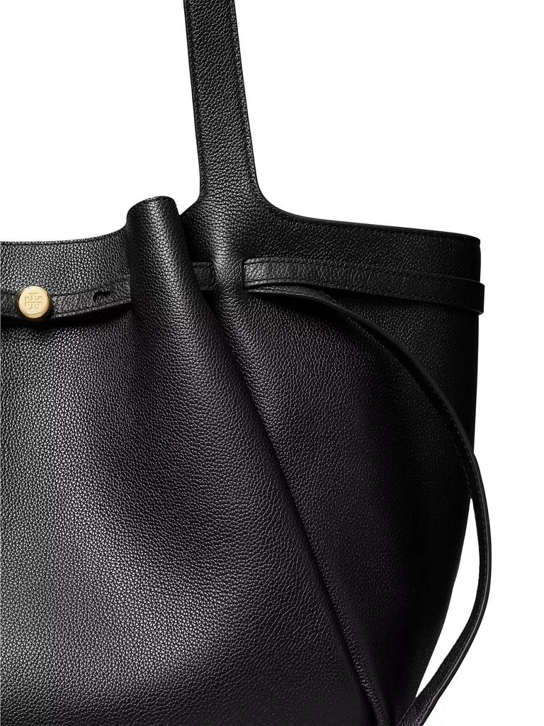 Tory Burch Romy Pebbled Leather Tote Bag 6