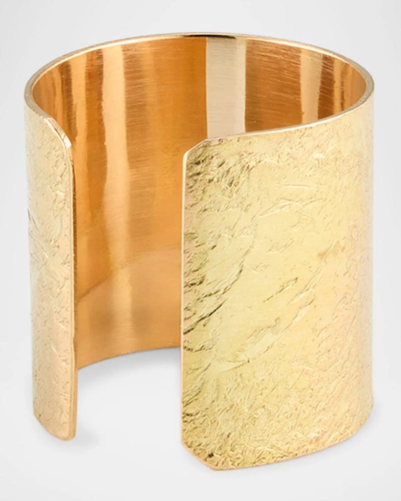 POPPY FINCH 14K Yellow Gold Foil Ear Cuff, Single 3