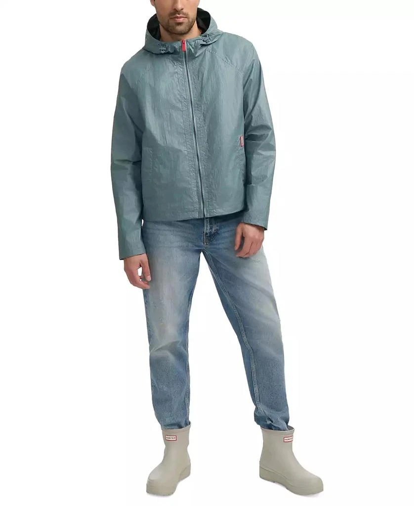 Hunter Men's Jay Crinkled Wax Jacket 4