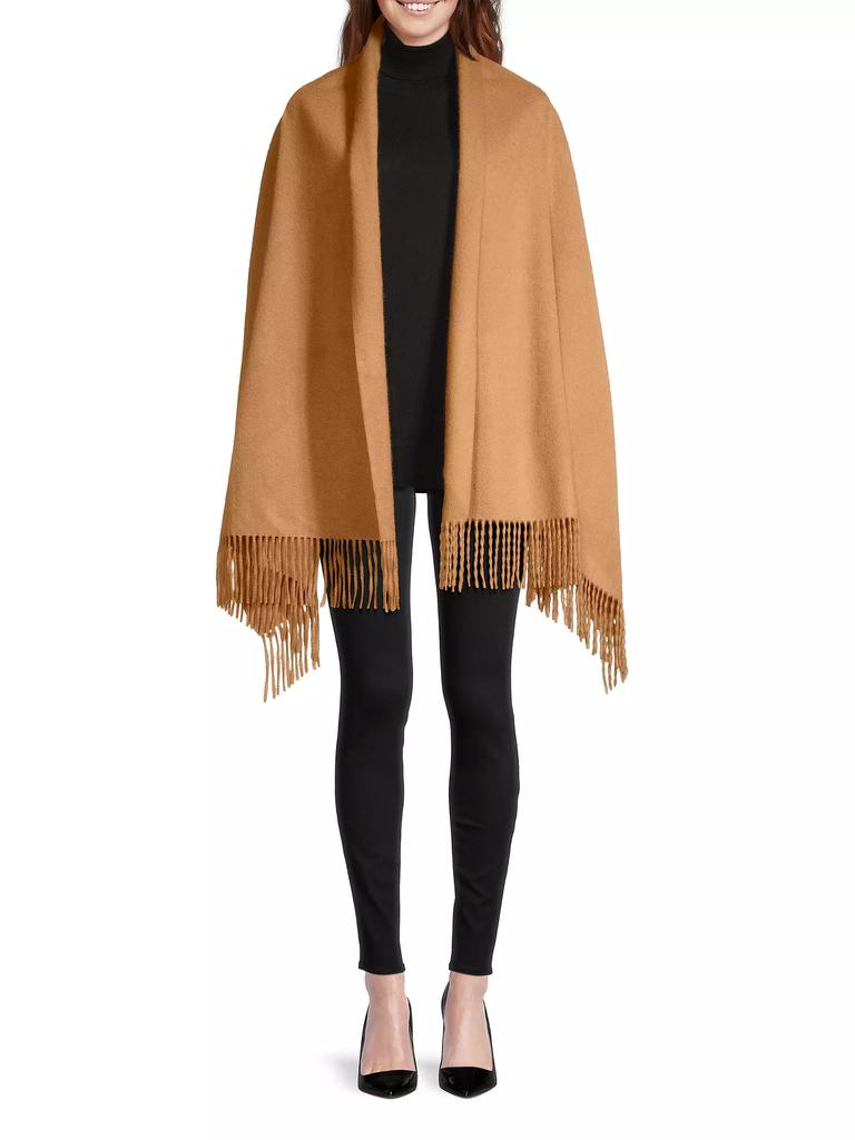 Sofia Cashmere Fringed Cashmere Wrap