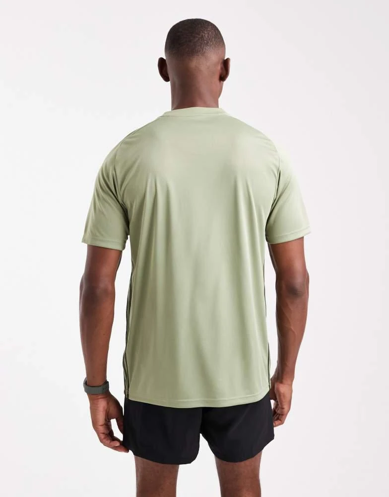 Adidas adidas Football Tiro 25 essentials jersey in tent green / night cargo / imp 2