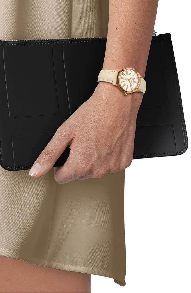 Tissot Bella Ora Leather Strap Watch, 31mm