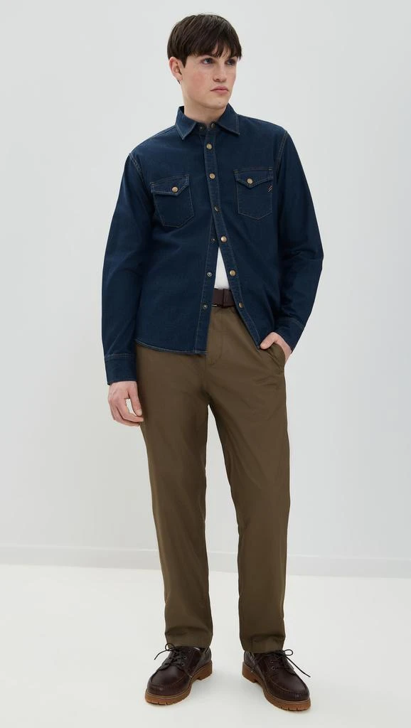 Billy Reid Shoals Denim Shirt 4