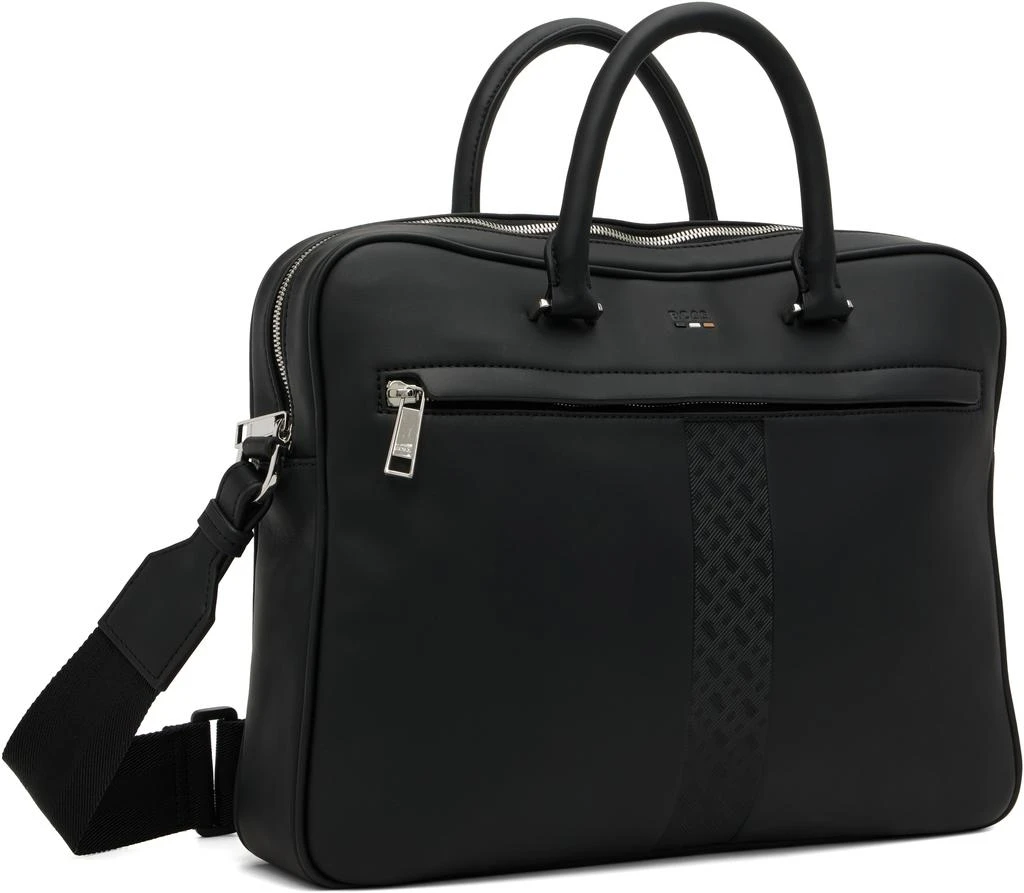 Hugo Boss Black Structured Signature Trims Briefcase 2