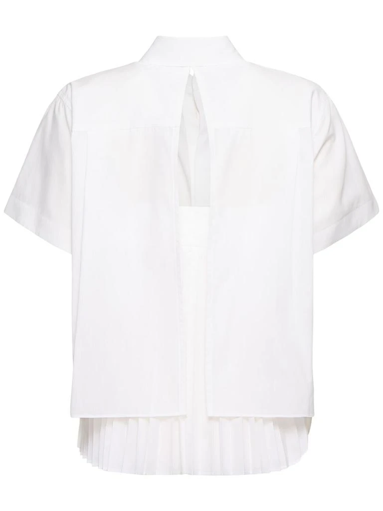 Sacai Cotton Blend Poplin Shirt 3