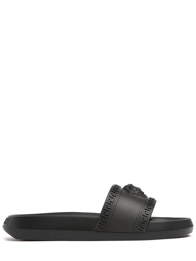 Versace Medusa Rubber Slide Sandals 1
