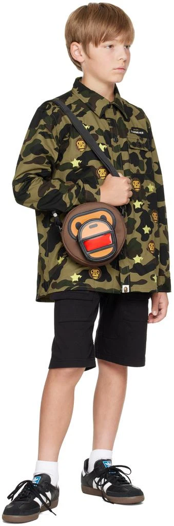 Bape Kids Green 1st Camo Baby Milo STA Shirt 4
