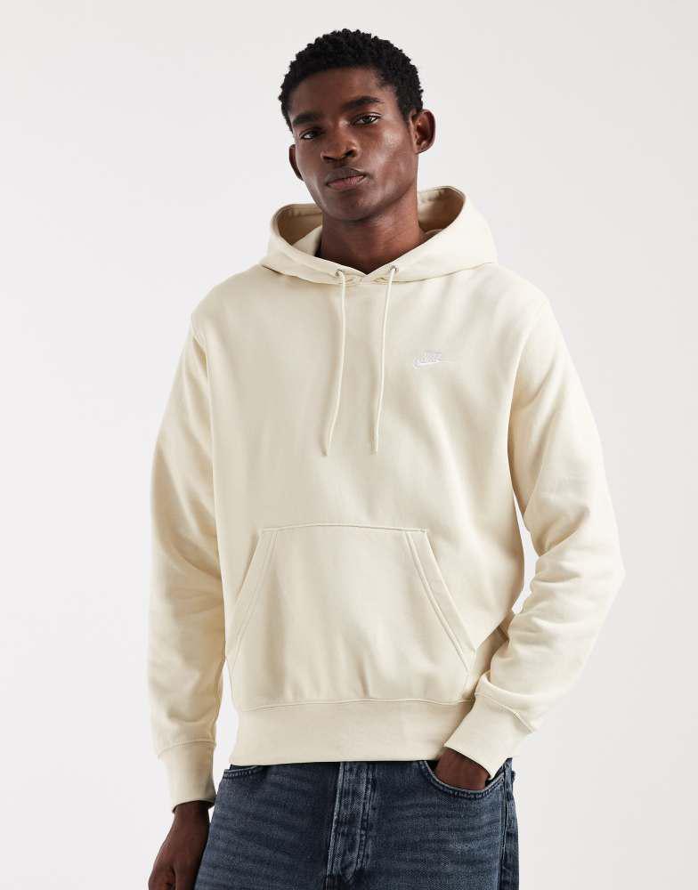 nike club sweatshirt beige