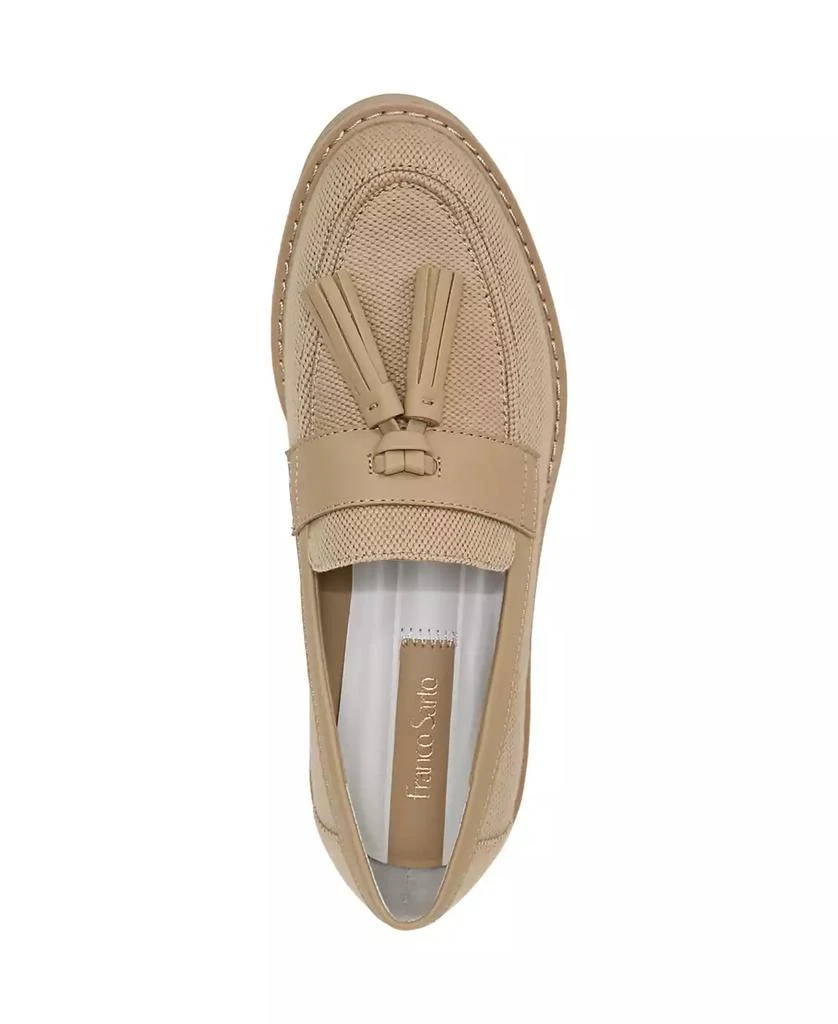 Franco Sarto Women's Carolynn Lug Sole Tassel Loafers 4