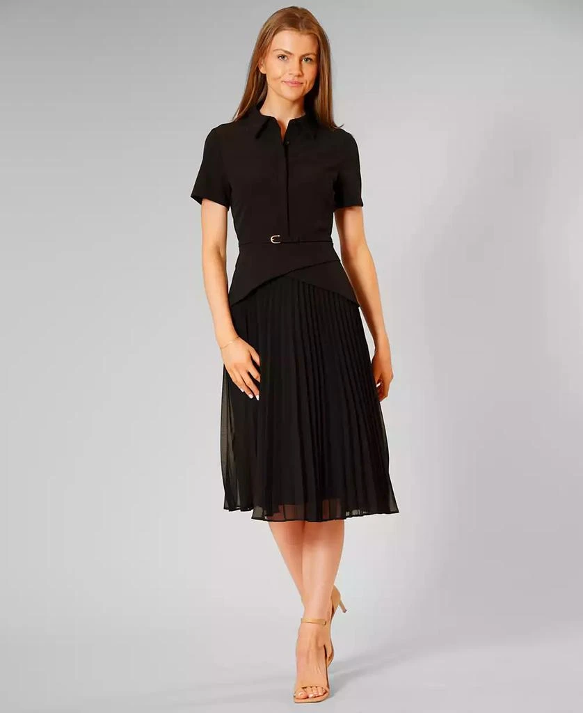 knee length dresses for ladies Hansen & Gretel Julia Taffeta Midi Dress