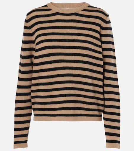 Jardin des Orangers Striped wool and cashmere sweater 1