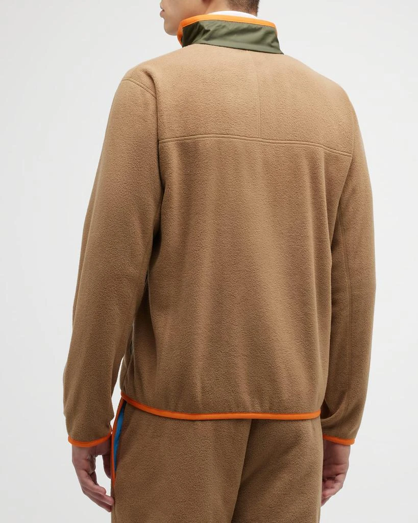 Lacoste Men's Full-Zip Fleece Sweatshirt 4