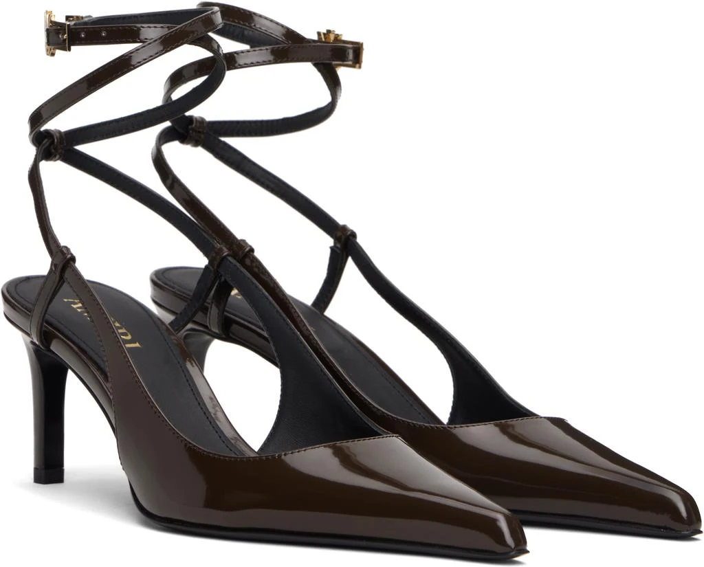 AMIRI Brown 
MA
 Kitten Heels 4