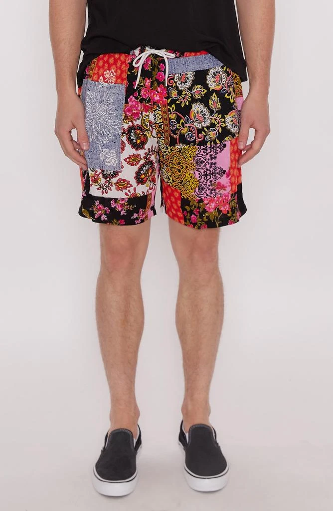 Raga Floral Patchwork Shorts 1