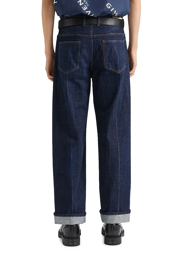 Givenchy Wide Leg Jeans in Denim 3