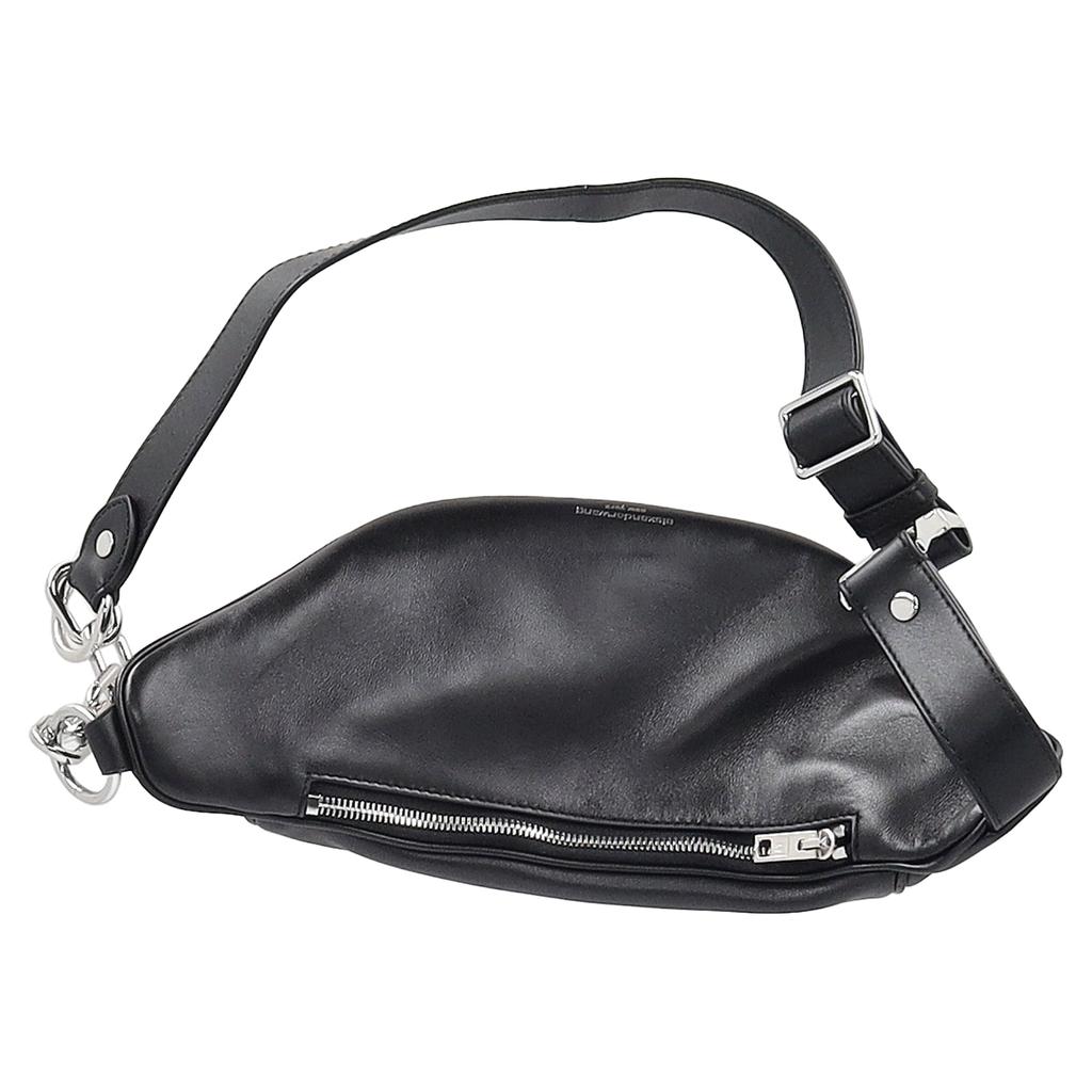 定価16万円‼️Alexander Wang FANNY PACK Alexander Wang Attica Fanny Pack in Black Leather – On Sale Now