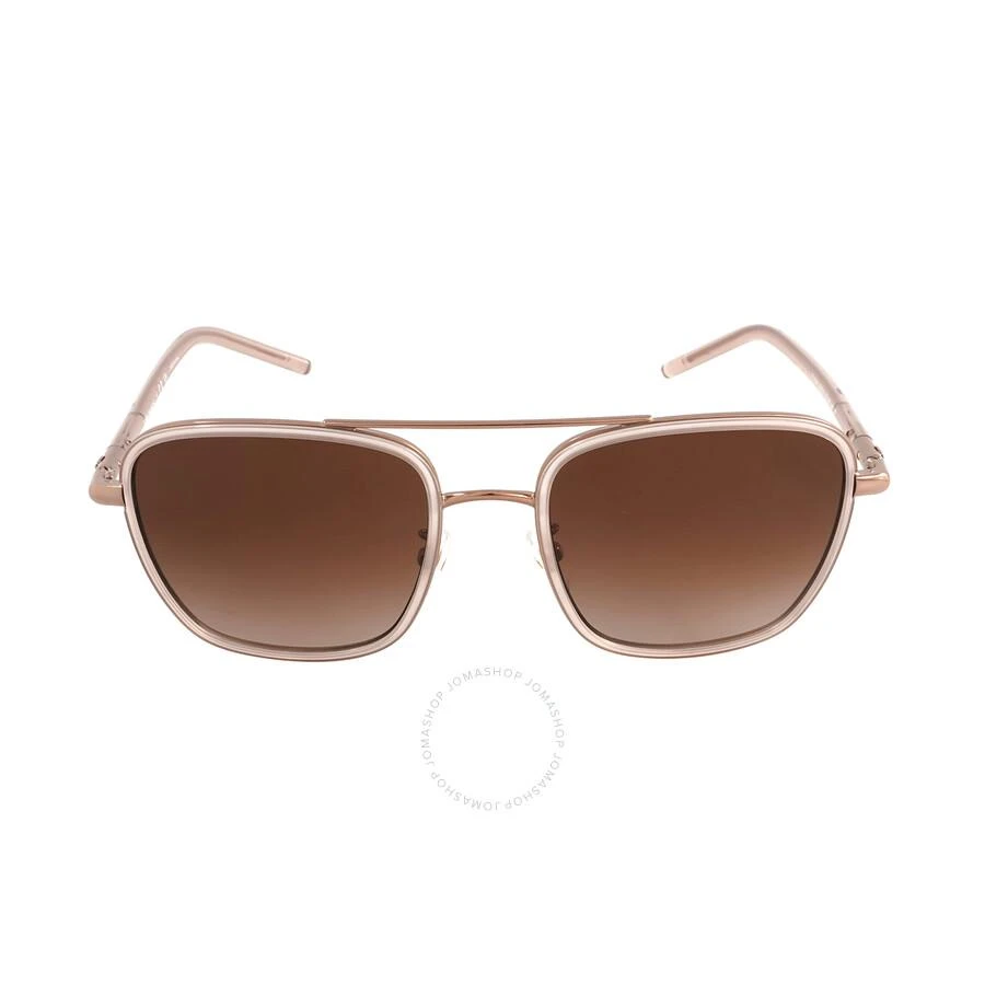 Tory Burch Brown Gradient Navigator Ladies Sunglasses TY6090 332313 55 1