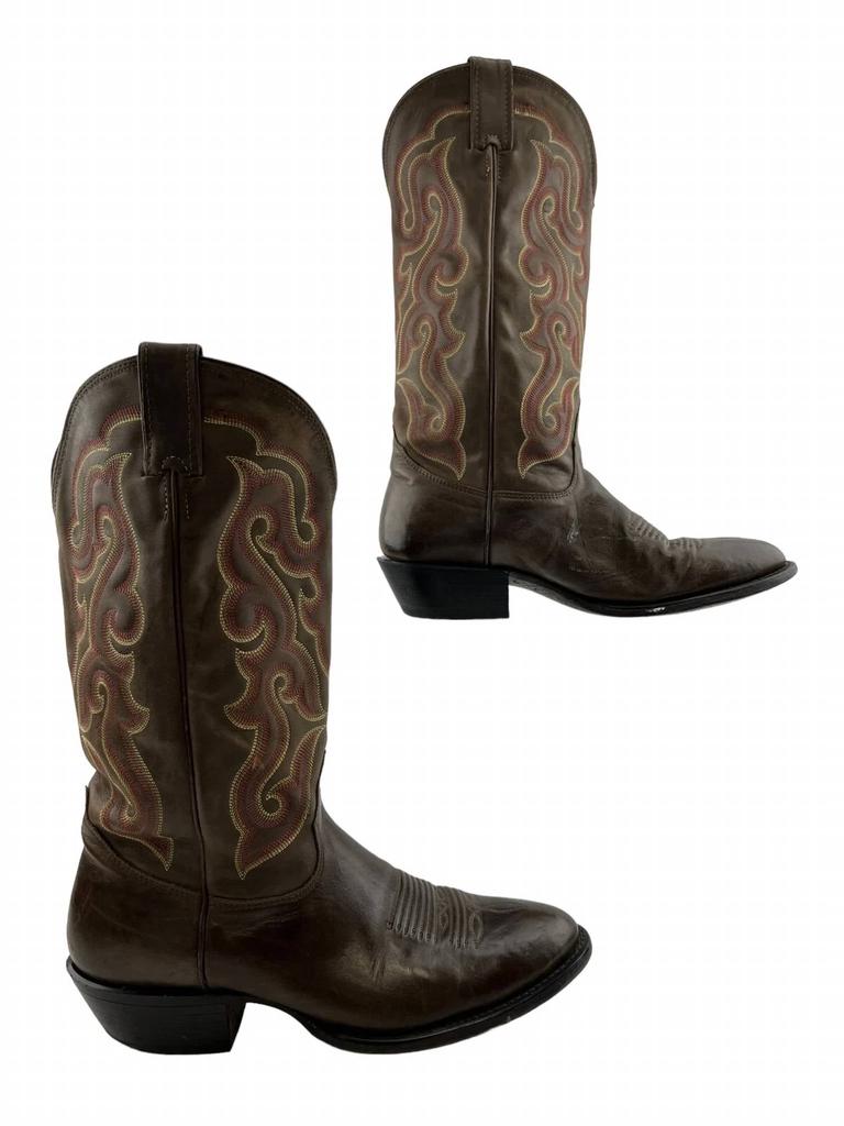 Nocona Boots Men's Almond Toe Western Cowboy Boots In Brown
