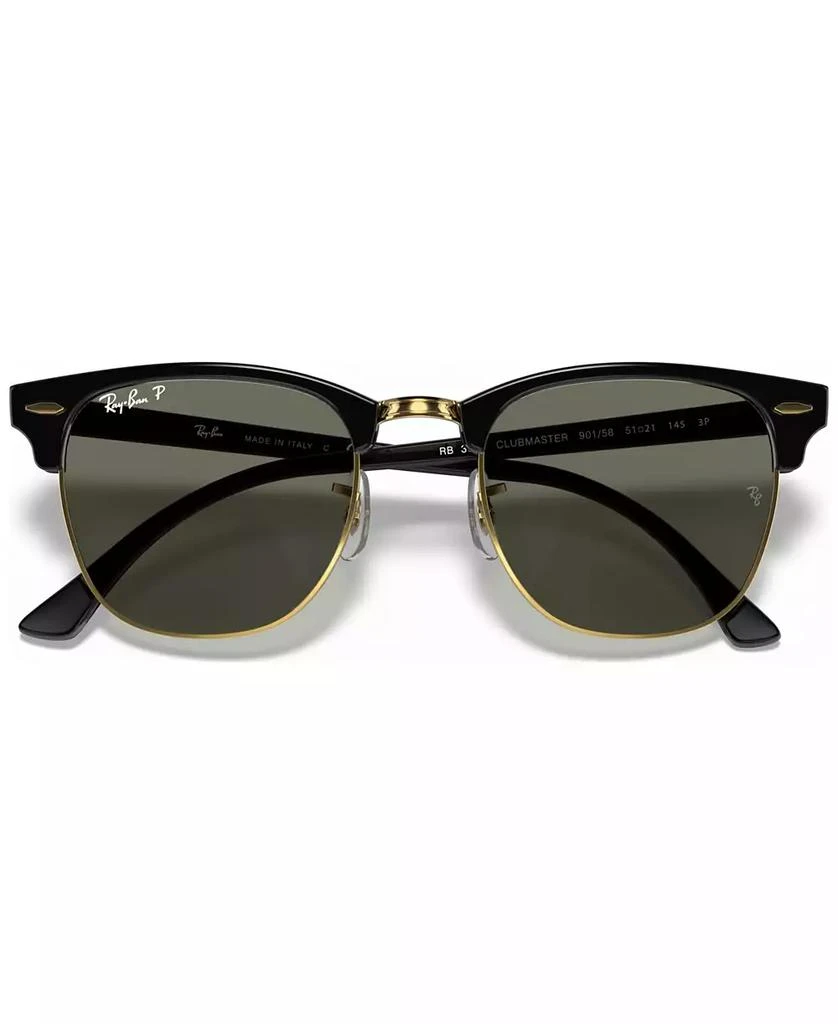 Ray-Ban Polarized Sunglasses, RB3016 CLUBMASTER 6