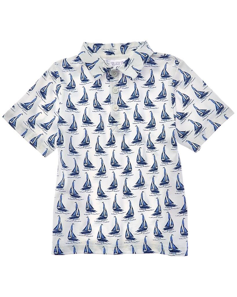 Rachel Riley Sailboat Polo Shirt