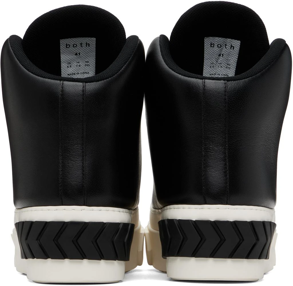 BOTH Black Tyres Platform Hi-Top Padded Sneakers 2