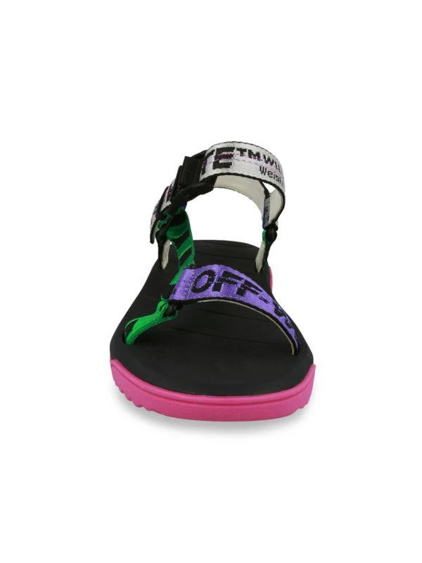 Off-White New Trek Colorblock Logo Sandals 3