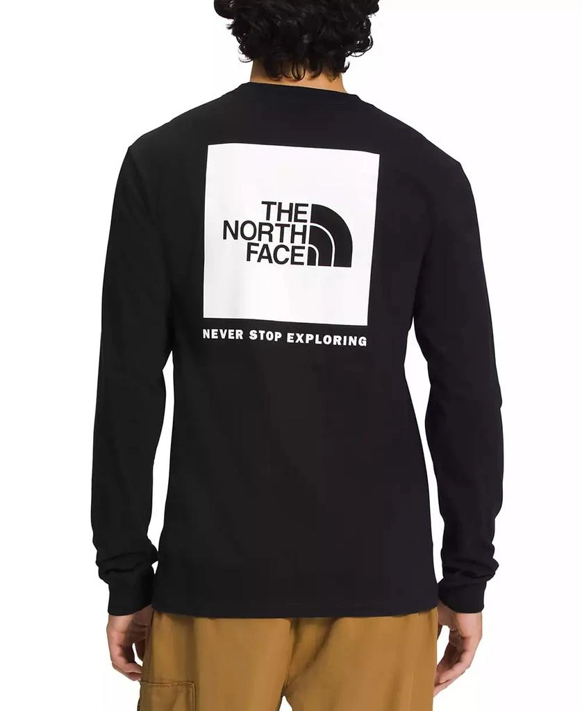 The North Face Men's Box NSE Standard-Fit Logo Graphic Long-Sleeve T-Shirt 2