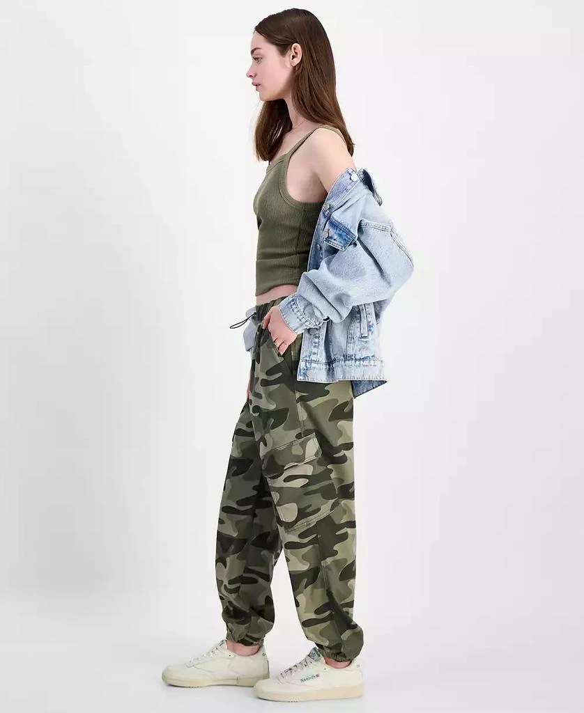 Vanilla Star Juniors' Camouflage Cargo Jogger Pants 6