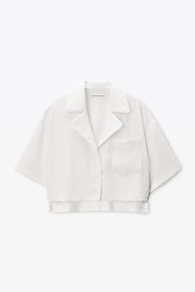 Alexander Wang White Pajama-Style Shirt 2