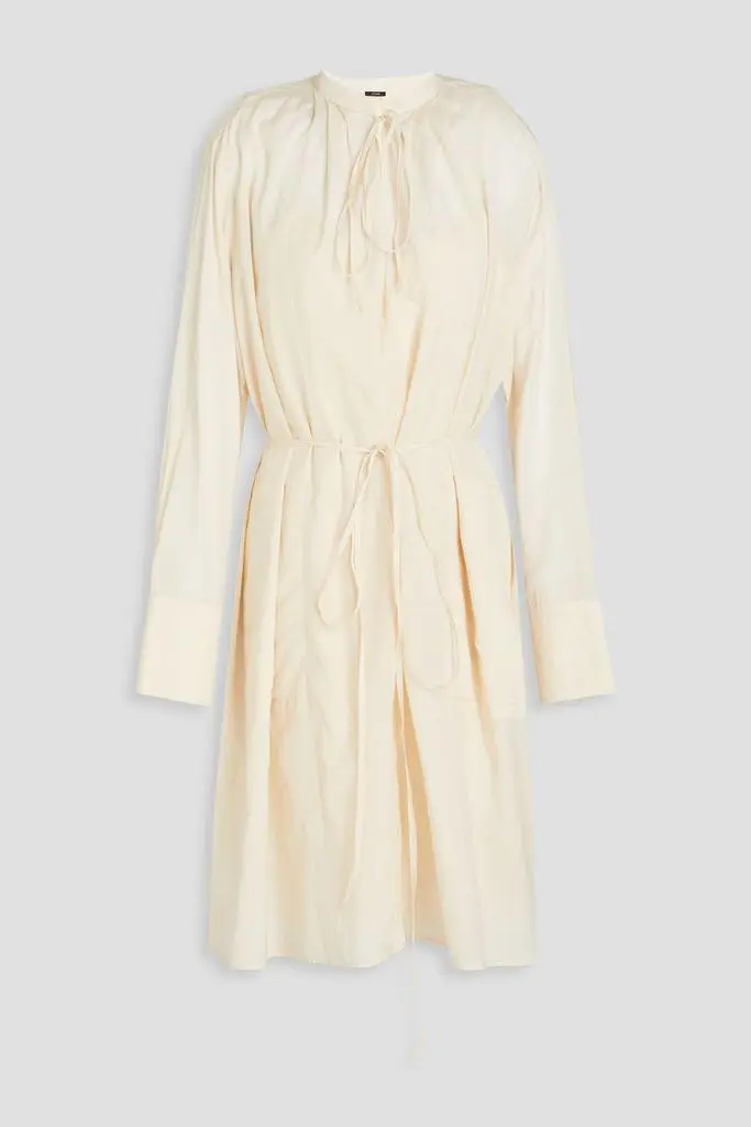Joseph Dartmouth belted poplin midi shirt dress