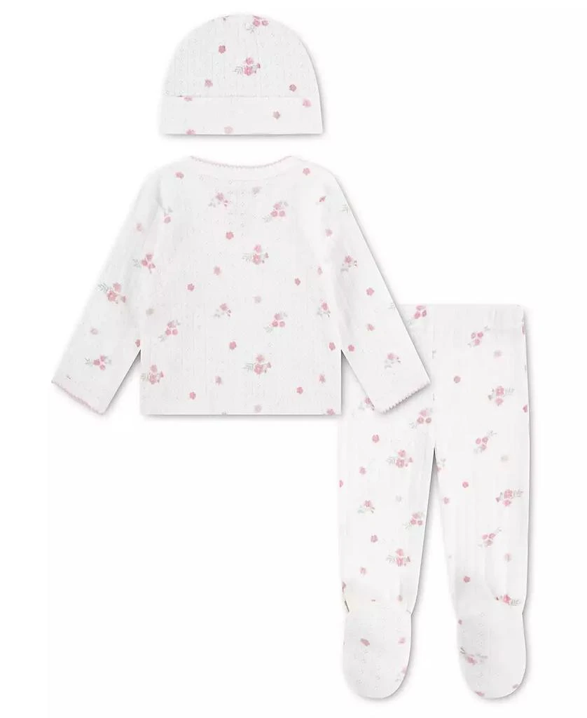 Huggies Baby Girls
 Top, Footed Pants, and Hat, 3-piece Set 2