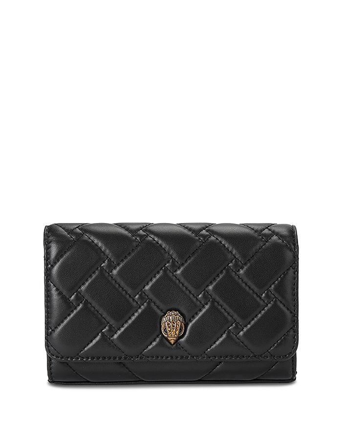 KURT GEIGER LONDON Extra Mini Quilted Leather Kensington Clutch