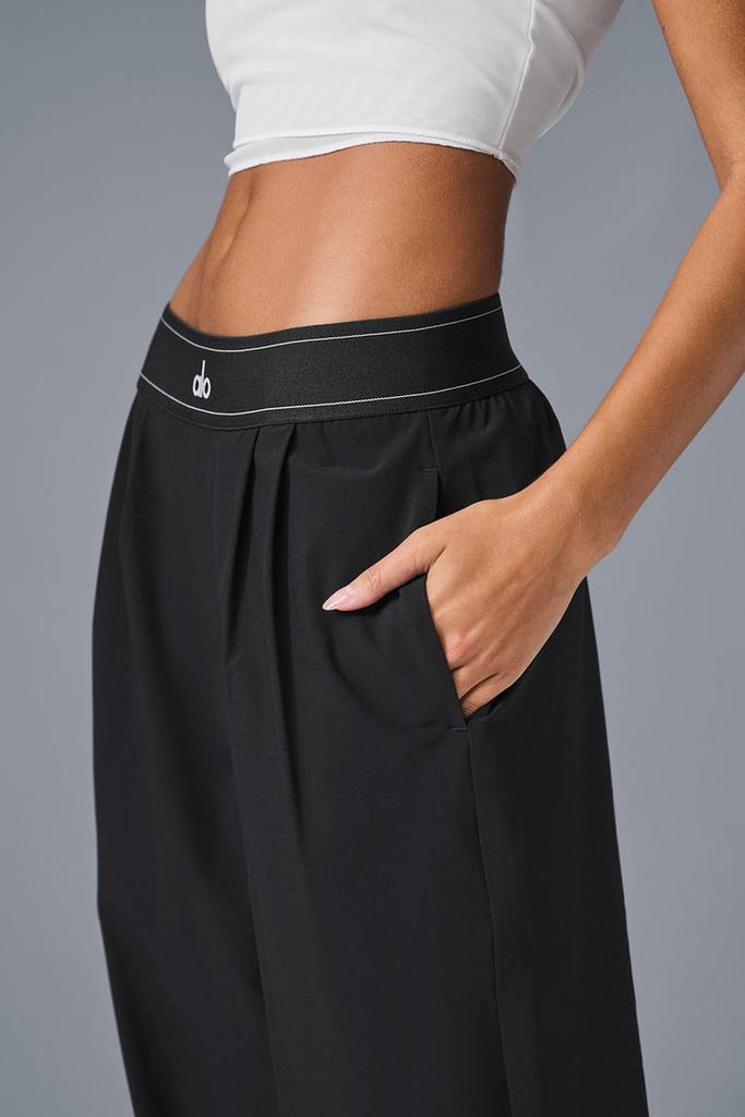 Alo Suit Up Trouser (Regular) - Black - Leggings - Free
