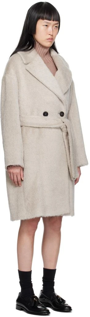 S Max Mara Taupe Nerine Coat 2