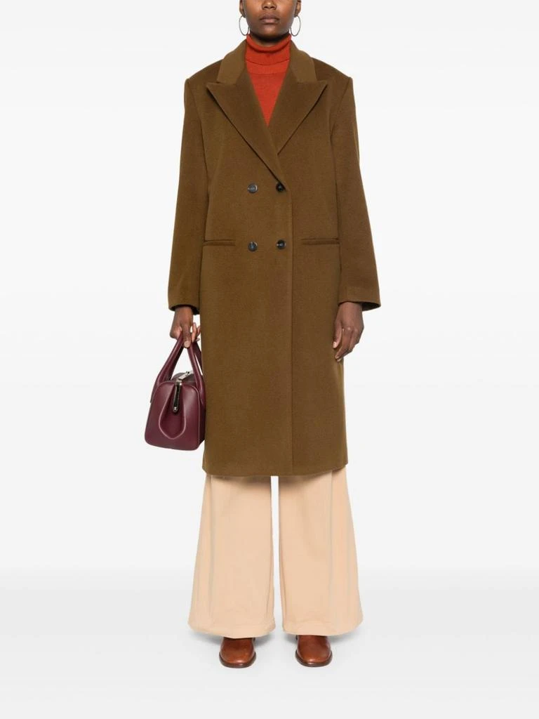 FORTE_FORTE FORTE FORTE - Cashmere Blend Double-breasted Coat 3