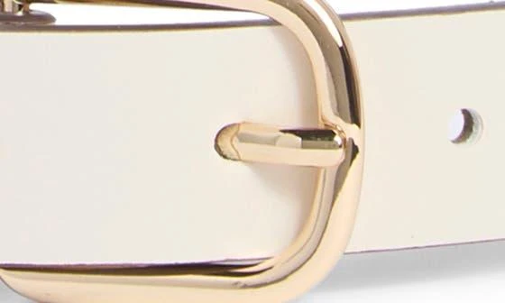Kate Spade faux-pearl stud leather belt 3