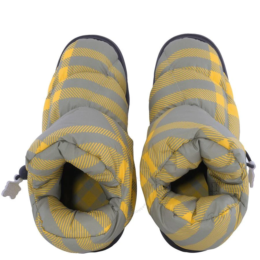 Burberry Check Drawstring Pillow Padded Snow Boots 3