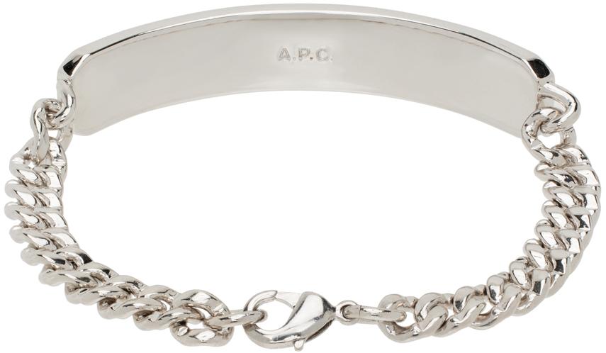 A.P.C. Silver Darwin Bracelet