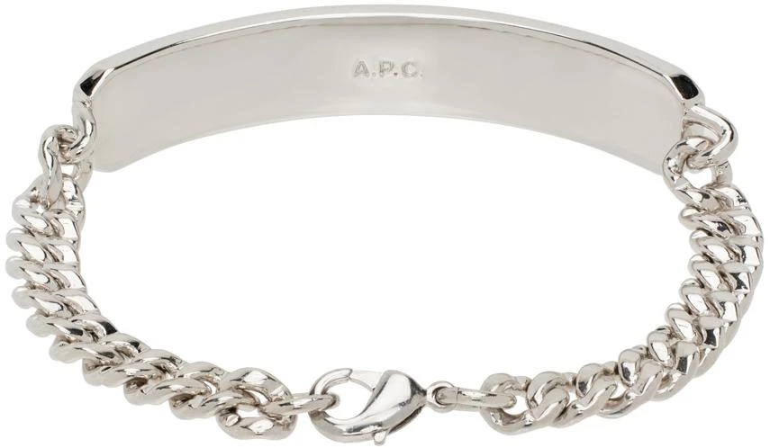 A.P.C. Silver Darwin Bracelet 2