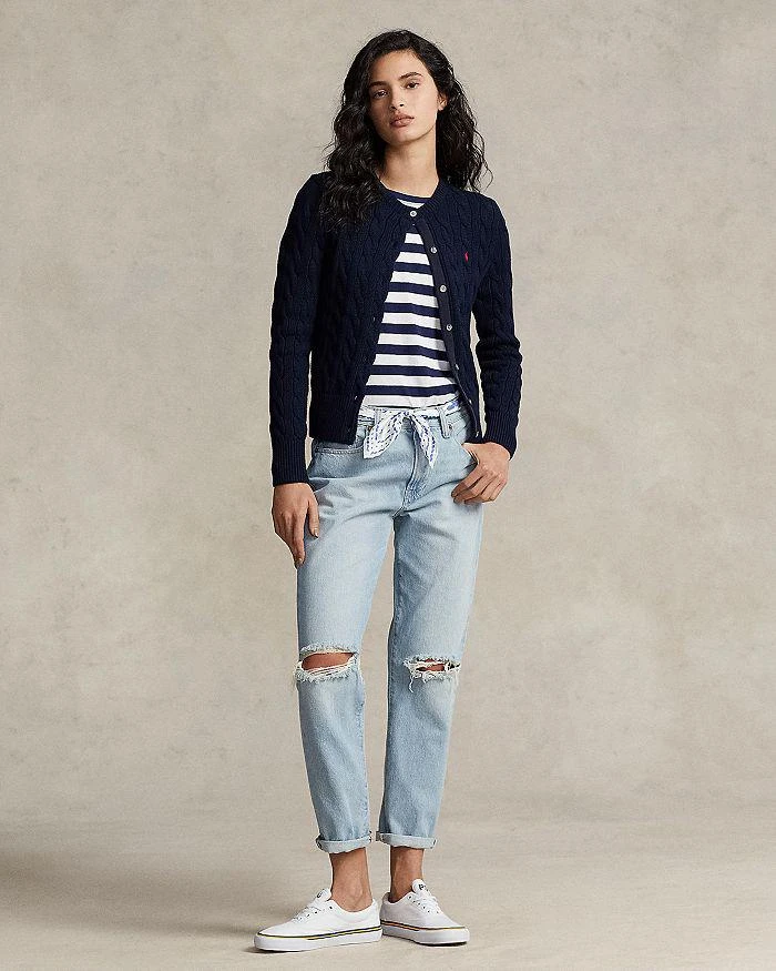 Ralph Lauren Cotton Cable Knit Cardigan 2