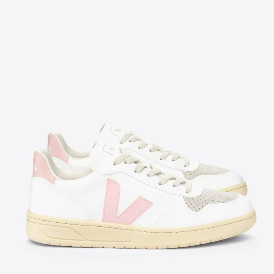 Veja VEJA WOMEN’S V-10 FAUX LEATHER AND SUEDE TRAINERS 2