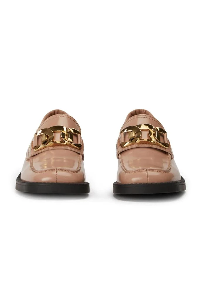 Tony Bianco Tia Loafer In Latte Hi Shine 4