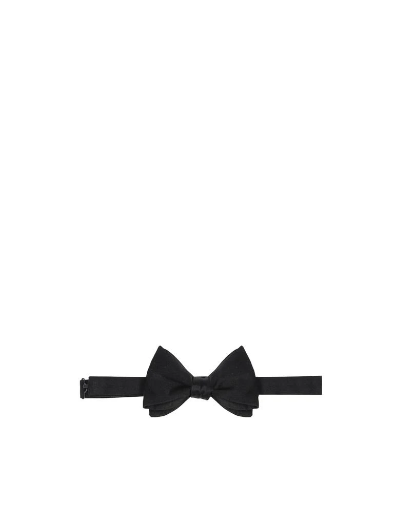 Zegna Bow Tie In Silk 1