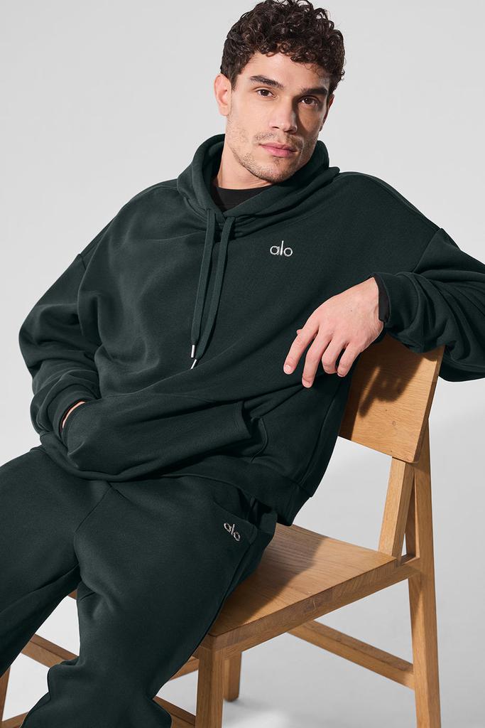 Alo Accolade Hoodie - Charcoal Green - Hoodies - Free Shipping