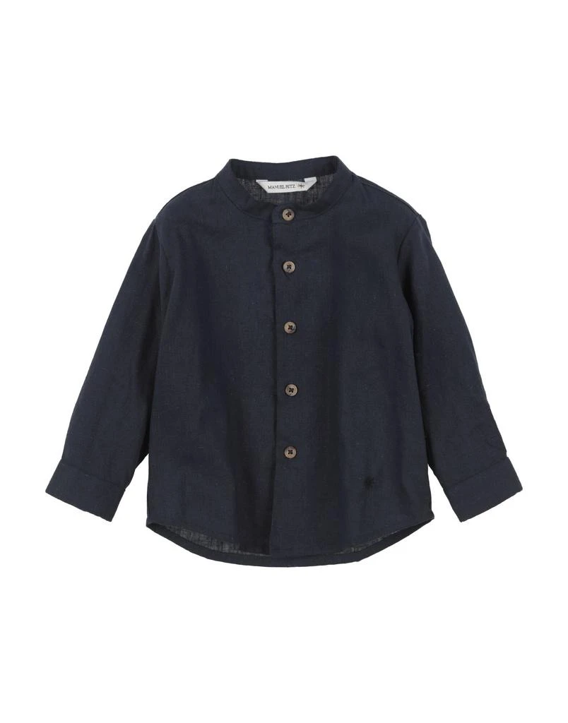 MANUEL RITZ Solid color shirt