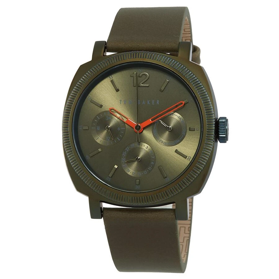 Ted Baker London Caine Multifunction Quartz Green Dial Men's Watch BKPCNF102 1