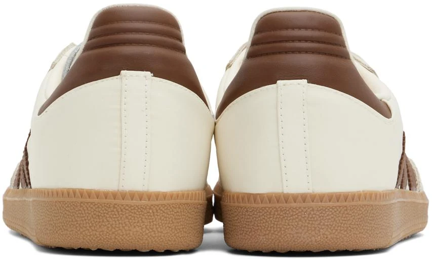 Adidas Brown & Beige Samba OG Sneakers 2