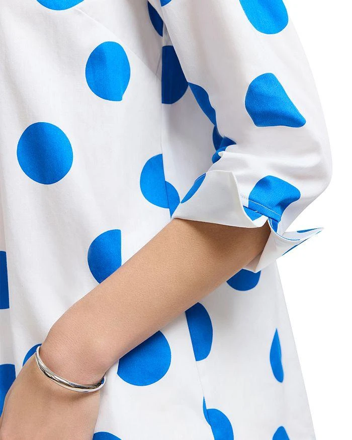 FOXCROFT Agnes 3/4 Sleeved Dot Shirt 4