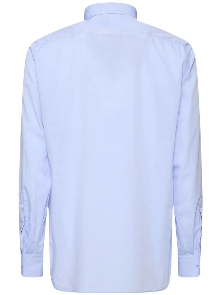 LARDINI Cotton Poplin Shirt 4